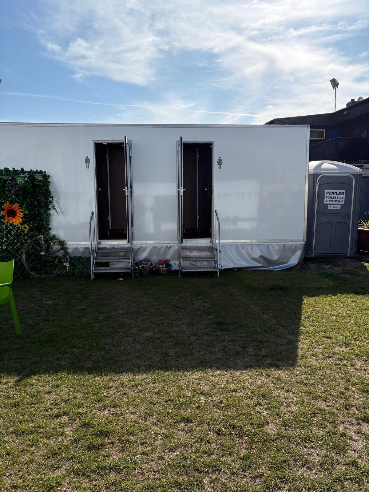 Poplar Event & Luxury Toilet Trailers Hire - Wrexham & Cheshire